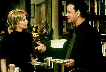 Meg Ryan and Tom Hanks in You've Got Mail