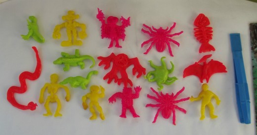 The memory plastic was created by Mattel in their secret toy laboratories and the manufacturing process was kept a guarded secret for year.