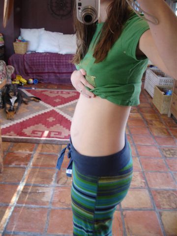 Tummy at 14 Weeks Pregnant