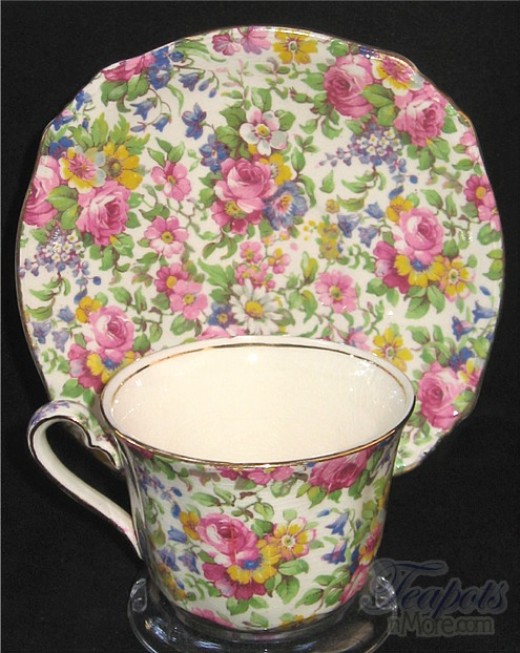 Collecting Antique Vintage Chintz Tea Cups Hobbylark