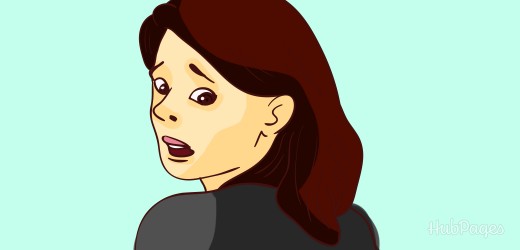 An evil spirit can make you feel as though eyes are always watching you.
