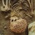 The skeleton of an 18 year old male wears a shell hat and necklace in a burial at the Mesolithic site of Arene Candide in Italy. The skeleton of an 18 year old male wears a shell hat and necklace in a burial at the Mesolithic site of Arene Candide in Italy.
