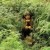 This little boy looked cheeky hiding in the bushes, he looked eerily real.