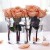 Single Rose Centerpieces by mydreamwedding.ca Single Rose Centerpieces by mydreamwedding.ca