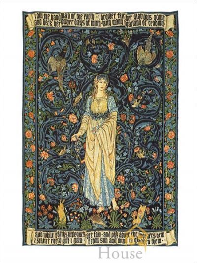 Tapestry Design by Edward Burne-Jones