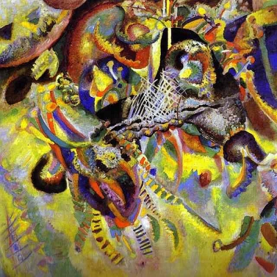 "The Fugue" by Kandinsky
