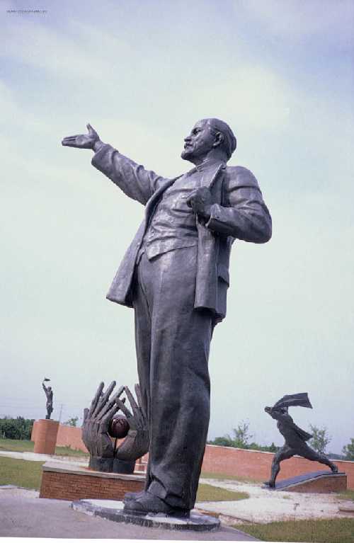 Statue park for old, communist statues