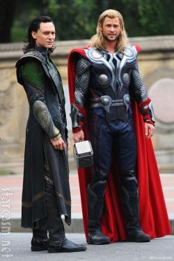 Thor Chillin' with Loki