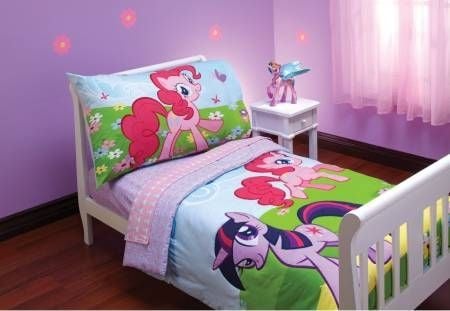 Hasbro My Little Pony 4 Piece Toddler Bedding Set