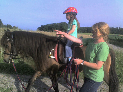 Horseback riding is offered at some ADHD camps. Photo by CoreForce.