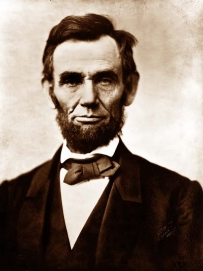 #16 Abraham Lincoln: "Vote Yourself A Farm. Don't Swap Horses In The Middle Of The Stream"