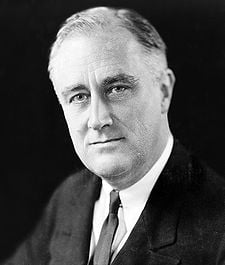#32 Franklin D. Roosevelt (FDR): None. Like he really needed one.