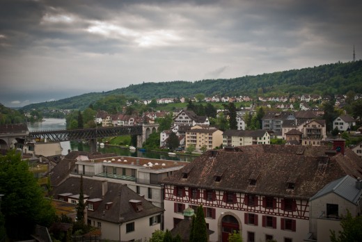 Photo of the city of Schaffhausen