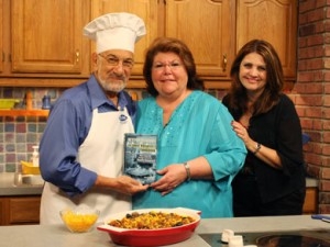 Ghost Whisperer cook book auther with Mr. Food