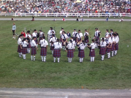 A Pipe Band