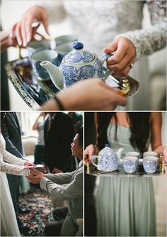 Wedding tea ceremony
