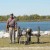 Old Fort Jackson firing of the cannon Old Fort Jackson firing of the cannon