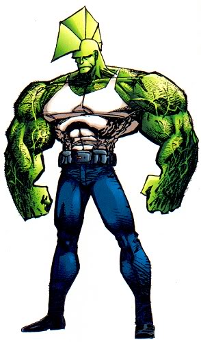 Classic Savage Dragon Art.    Savage Dragon Copyright Erik Larsen 2009.