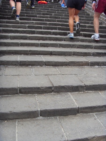 Even steeper stairs