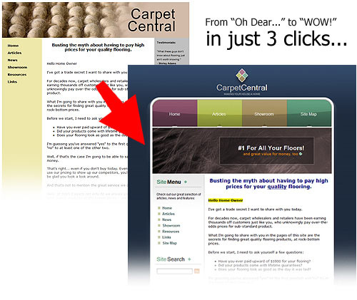 Aside from the hundreds of templates pre-installed with the software, you can easily created your own templates.
