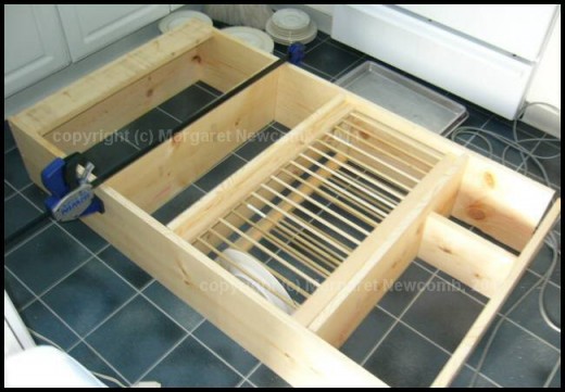 How To Build Your Own Plate Rack Cabinet Dengarden