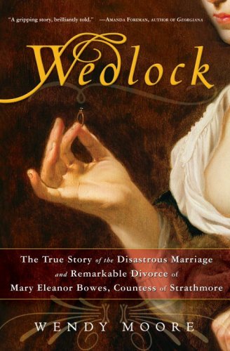 The cover of 'Wedlock' by Wendy Moore.