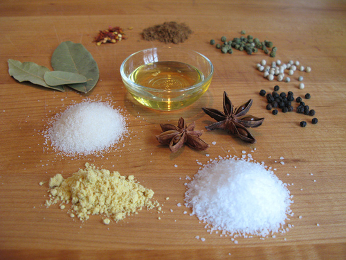 Ingredients for Turkey Brine (Photo courtesy by Cookthinker from Flickr)