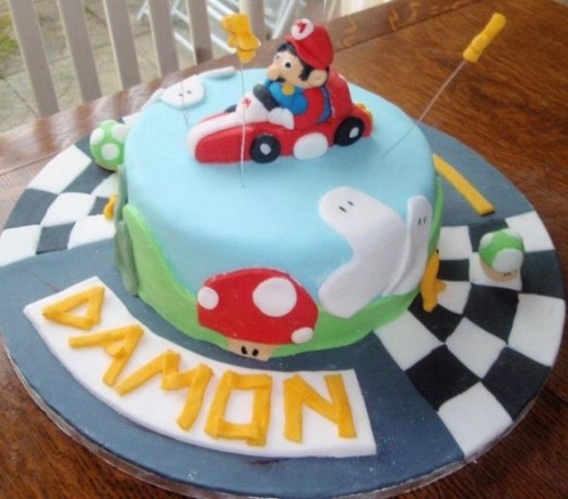 Super Mario Cake