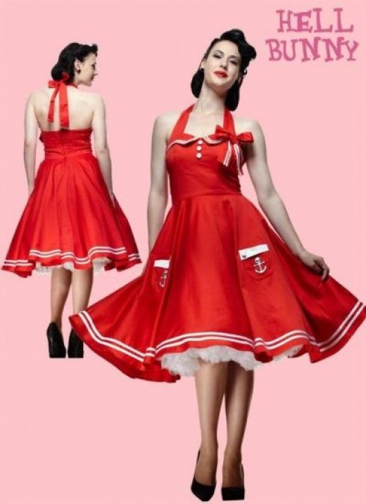 50s Style Rock N Roll Dresses By Hell Bunny Hubpages 