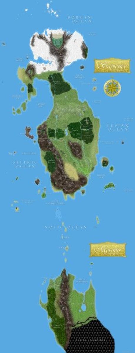 A beautiful map rendered by Achaea's very own Delphinus! Click for a bigger version!