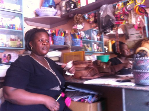 Many women work hard everyday in Africa to make sure that their families don't lack