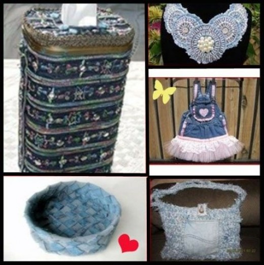 Recycle Your Old Blue Jeans