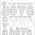 LOVE bubble letters fun designer coloring sheet LOVE bubble letters fun designer coloring sheet