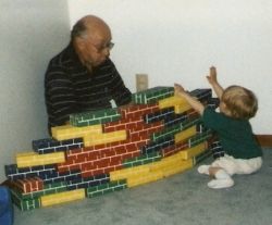 The Other Grandpa and The Boy Play with the Big Blocks