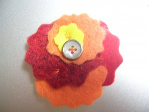 Eco Felt Hair Clip Eco Felt Hair Clip