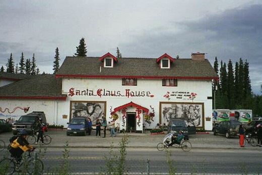 Santa's House In Summer