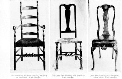 chairs chair slat antique chippendale identification guide 18th century gothic