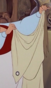 The sailcloth. Note the corner with the huge eyelet