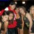 Chris Perez poses with the mma girls from Kamodo Klub. Chris Perez poses with the mma girls from Kamodo Klub.