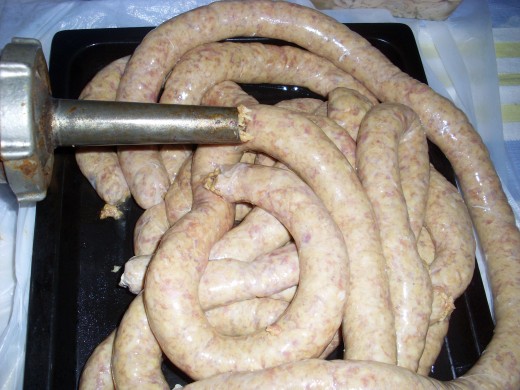 4kg of sausage!