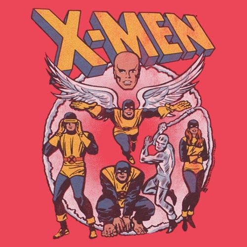 The Original X-Men with Professor X