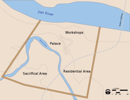 Sanxingdui Site Map