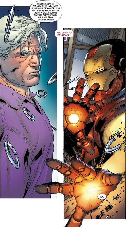 Magneto: Not A Hero #1, excerpt