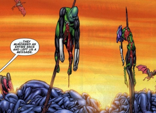 Green Lantern Corps #1, excerpt