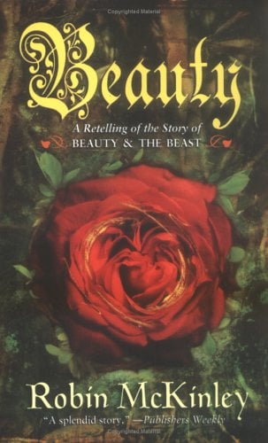 The cover of McKinley's first novel, "Beauty"