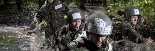Pre Parachute selection steeplechase