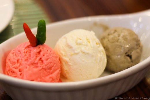 The Sili Ice Cream together with 2 other unique flavors!