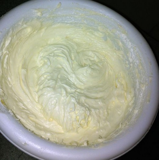 Home made cream cheese icing!