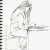 Library sketch in Dallas TX while visiting my son. Library sketch in Dallas TX while visiting my son.