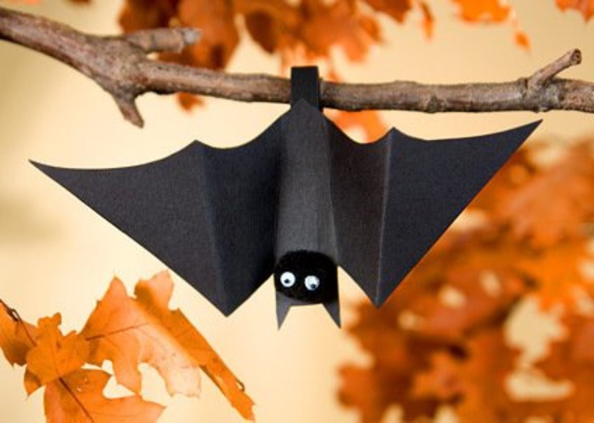 Halloween Bat Crafts hubpages
